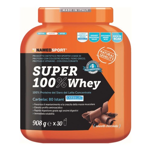 SUPER 100% WHEY SMO CHOC 908G