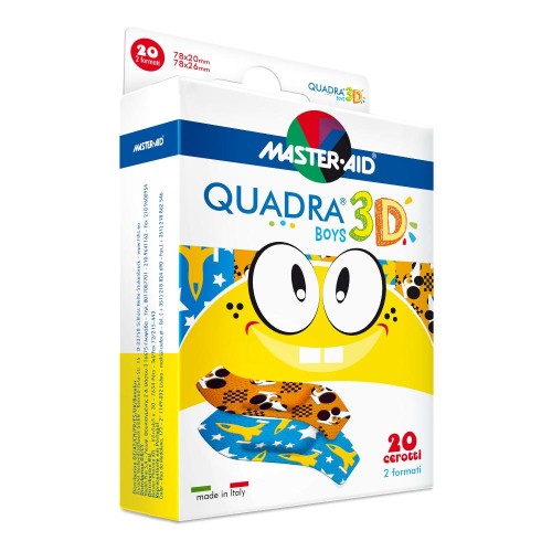 M-AID QUADRA3D CER BOYS ASSORT