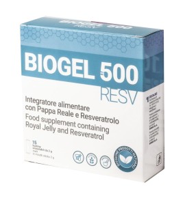 BIOGEL RESV 500MG 15BUST