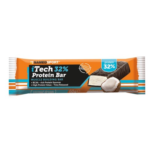 ITECH 32% PROTEINBAR COC DR60G