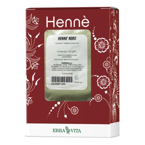 HENNE COLOR CAP NERO 100G