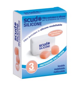 EARPLUG SCUDO SIL 3COPPIE 6PZ