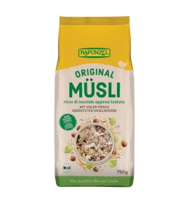 RAPUNZEL ORIGINAL MUESLI 750G