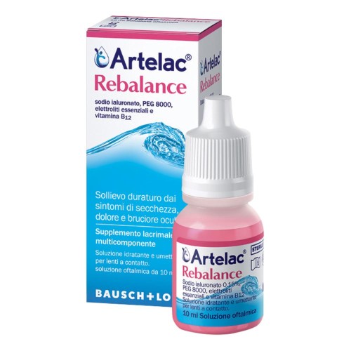 BAUSCH + LOMB ARTELAC REBALANCE COLLIRIO SENZA CONSERVANTI 10ML