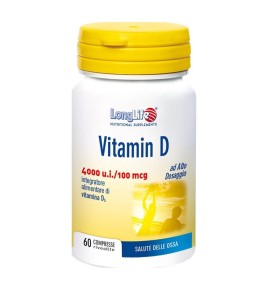 LONGLIFE VITAMIN D4000UI 60CPR