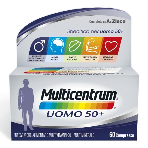 MULTICENTRUM UOMO 50+ 60CPR