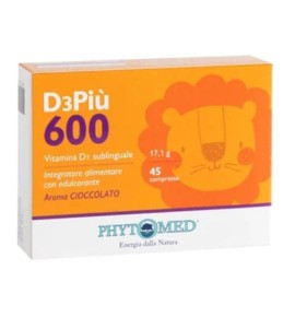 D3PIU 600 45CPR SUBLINGUALI