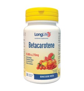 LONGLIFE BETACAROTENE 30CPR