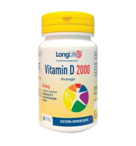 LONGLIFE VITAMIN D2000UI 60PRL