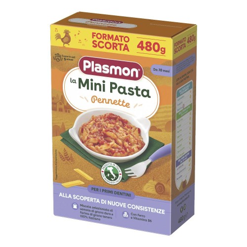 PLASMON PASTINA PENNETTE 480G