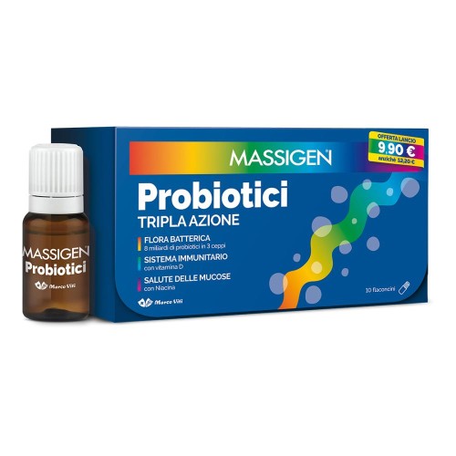 MASSIGEN PROBIOTICI 10FLX8ML