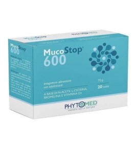 MUCOSTOP 600MG 20BUST