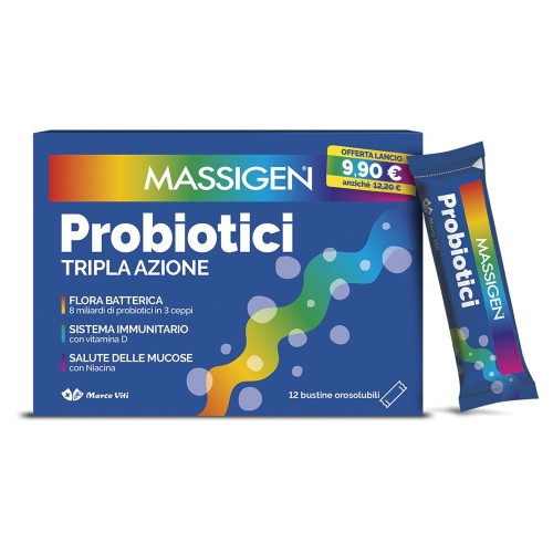 MASSIGEN PROBIOTICI 12STICK