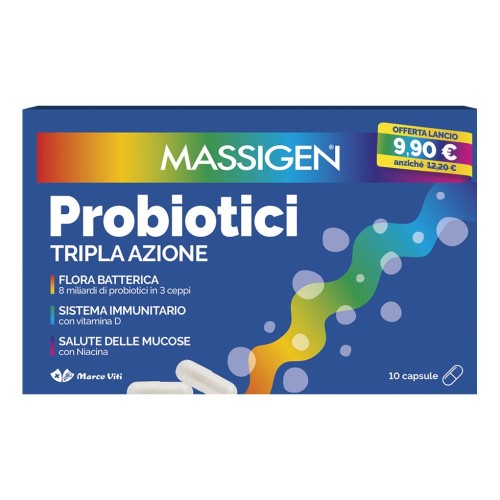 MASSIGEN PROBIOTICI 10CPS