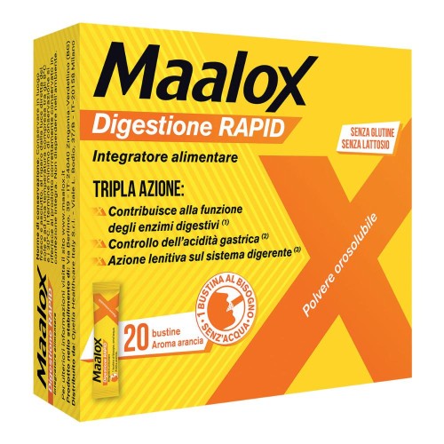 MAALOX DIGESTIONE RAPID 20BUST