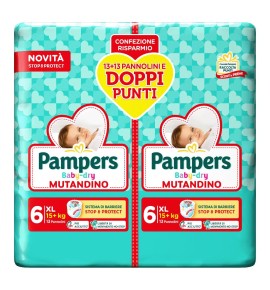 PAMPERS BD MUT XL DUO 26PZ