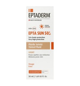 EPTA SUN SPF50+ COLOR CH 50ML