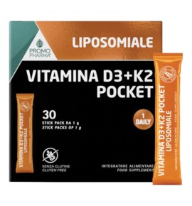 VITAM D3+K2 LIPOS POCKET 30