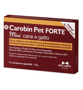 CAROBIN PET FORTE MINI 15CPR