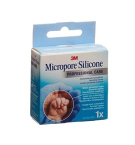 CER MICROPORE SIL 2,5X500CM