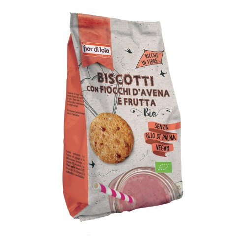 BISCOTTI CEREALI E FRUTTA BIO