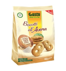 GIUSTO S/G BISC AVENA 250G