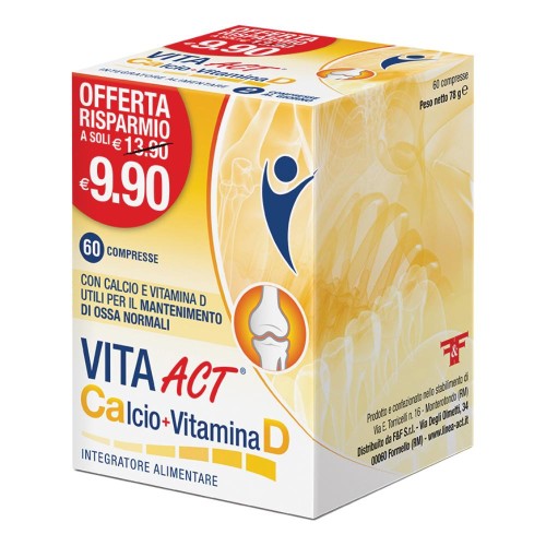 VITA ACT CALCIO+VIT D 60CPR