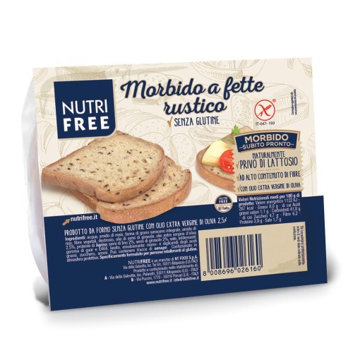 NUTRIFREE MORBIDO FETTE RUSTIC