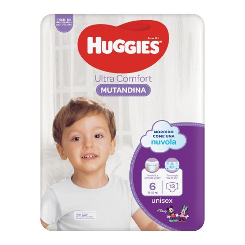 HUGGIES DIAPER PANT BASE 6 13P