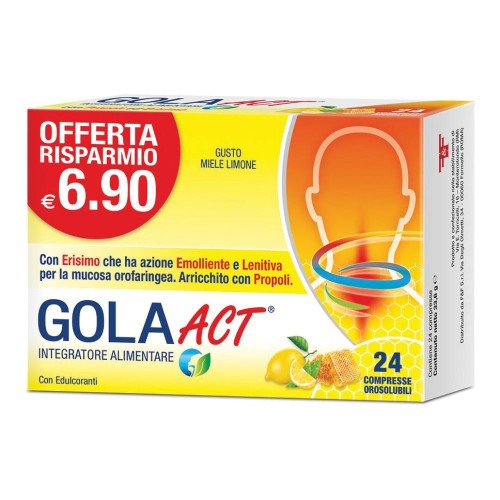 GOLA ACT MIELE LIMONE 24CPR