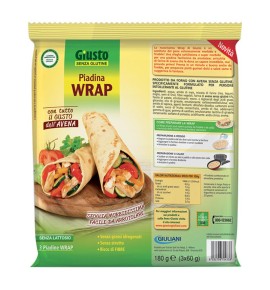 GIUSTO S/G WRAP 3X60G