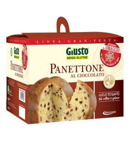 GIUSTO S/G PANETTONE CIOC 500G