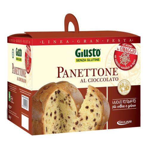 GIUSTO S/G PANETTONE CIOC 500G