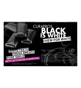CURAPROX BLACK IS WHITE TG 12P