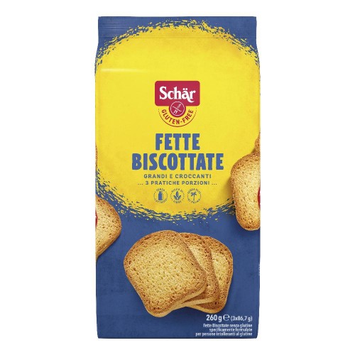 SCHAR FETTE BISCOTTATE 260G