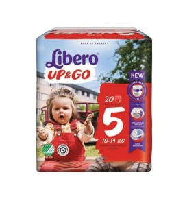 LIBERO UP&GO PAN 5 10-14 20PZ