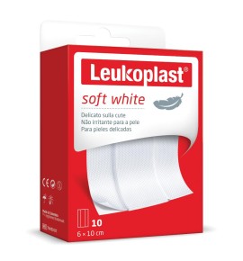 LEUKOPLAST SOFT WHITE 100X6CM
