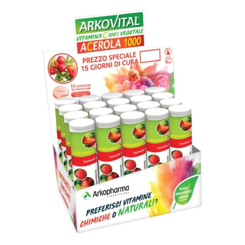 ARKOVITAL ACEROLA 1000 15CPR