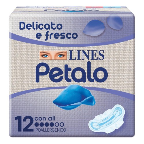 LINES PETALO BLU C/ALI 12PZ