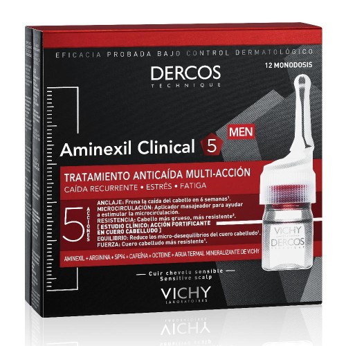 DERCOS AMINEXIL UOMO 12F 6ML