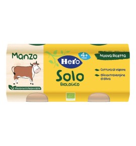 HERO SOLO OMOG MANZO BIO 2X80G