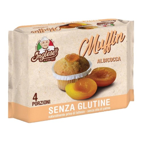 INGLESE MUFFIN ALBICOCCA 185G