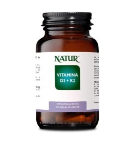 VITAMINA D3+K2 60CPS NATUR
