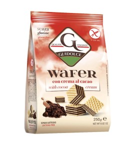 WAFER GUSTO CACAO 250G