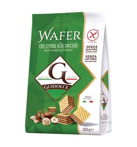 WAFER GUSTO NOCCIOLA 250G