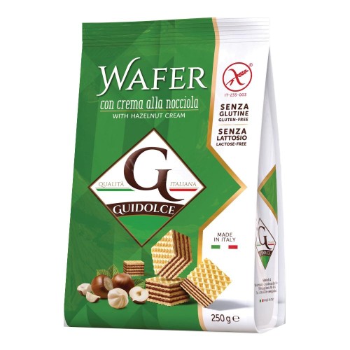 WAFER GUSTO NOCCIOLA 250G