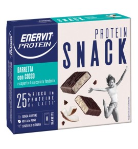 ENERVIT PROTEIN SNACK COCC8BAR