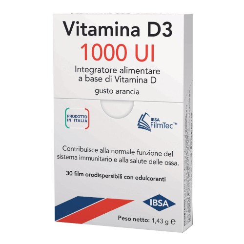 VITAMINA D3 1000 UI 30FILM ORA