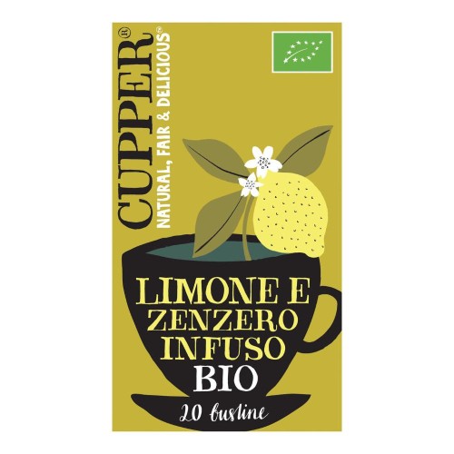 CUPPER LIMONE ZENZERO 50G