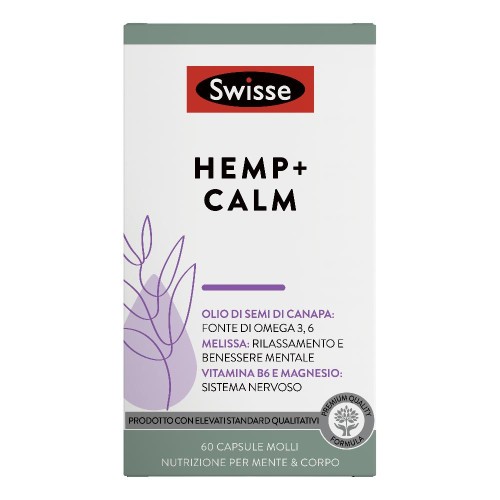 SWISSE HEMP+ CALM 60CPS